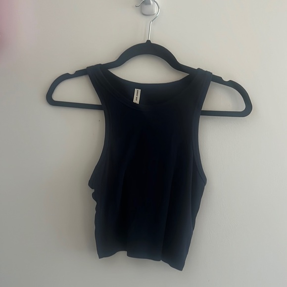 Navy Blue, Racerback Tank Top - Picture 1 of 3